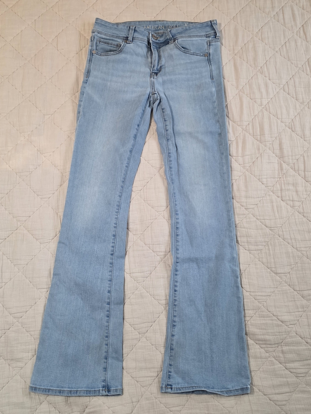 American Eagle Outfitters Light Blue Women's Flare Jeans